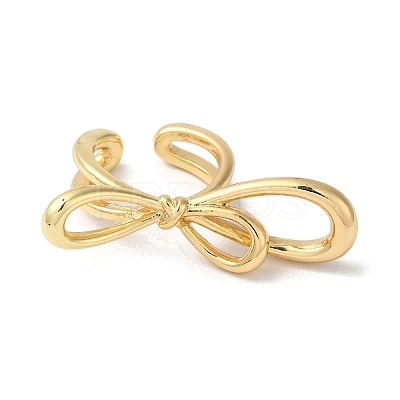 Alloy Open Cuff Rings for Women RJEW-S412-04G-07-1
