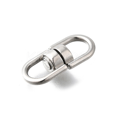 304 Stainless Steel Swivel Clasps STAS-U051-03E-P-1