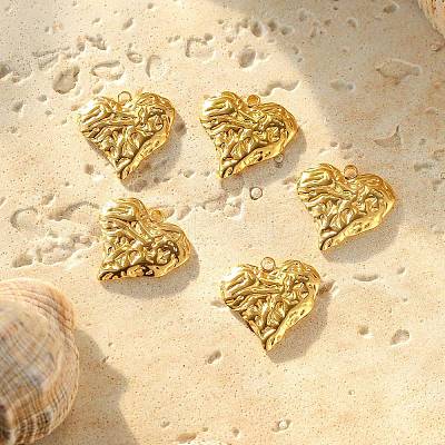 304 Stainless Steel Pendants STAS-M116-38G-1