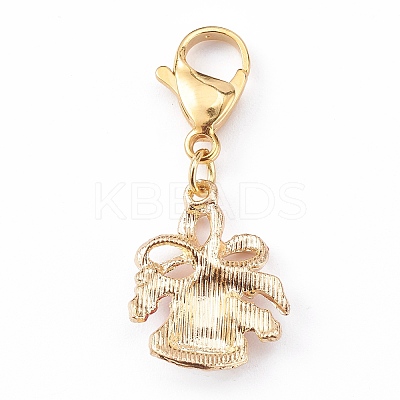 Christmas Theme Alloy Enamel Pendants LS-X1-HJEW-JM00427-02-1