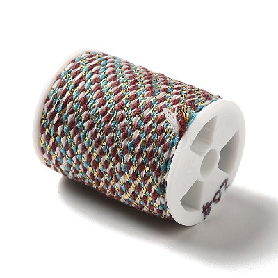 4-Ply Polycotton Cord with Metallic Thread OCOR-Z003-D100-1
