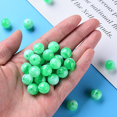 Acrylic Beads MACR-S375-001C-M-1