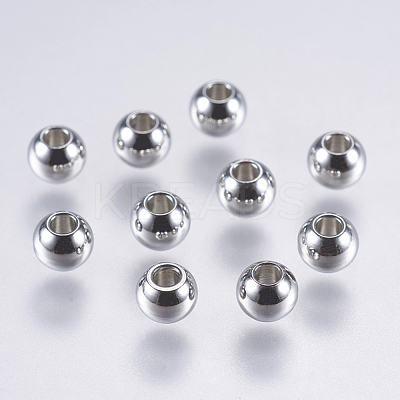 Tarnish Resistant 304 Stainless Steel Beads X-STAS-K170-01A-1
