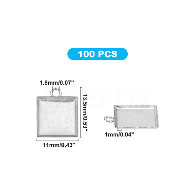 304 Stainless Steel Charms STAS-UN0006-67P-1