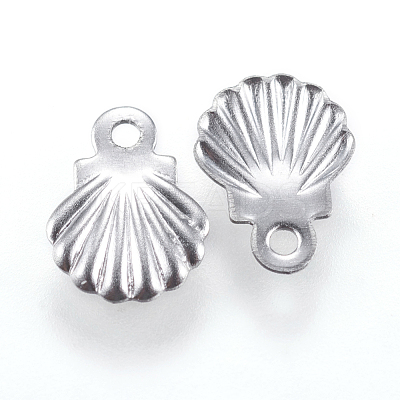 Non-Tarnish 316 Surgical Stainless Steel Charms X-STAS-F147-02P-1