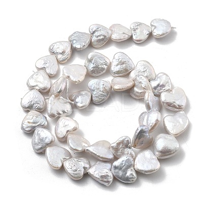 Natural Baroque Keshi Pearl Beads Strands PEAR-P064-10C-01A-1
