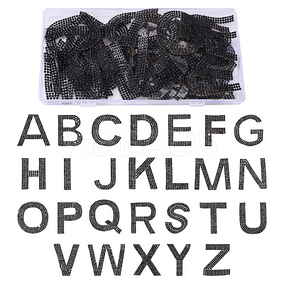 Glitter Hotfix Rhinestone Iron on Patches DIY-CD0001-10F-1