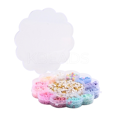 DIY Colorful Polymer Clay Beads Jewelry Making Kit DIY-FS0002-13-1