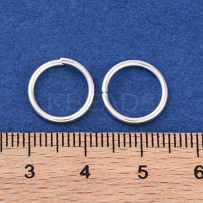 Brass Saw Cut Open Jump Rings KK-G514-01K-S-1