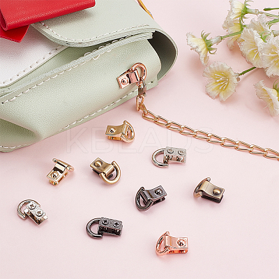 10Pcs 5 Colors Zinc Alloy Suspension Clasps FIND-WR0011-08-1
