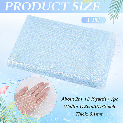 2M Polyester Mesh Fabric DIY-WH0308-668A-1