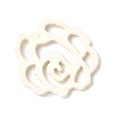 Rack Plating Spray Painted Alloy Cabochons PALLOY-M203-19A-1
