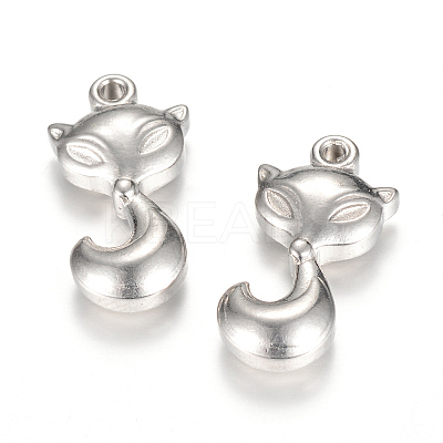 Non-Tarnish 201 Stainless Steel Pendants LS-STAS-T005-13-1-1