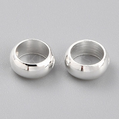 Brass Beads Frames KK-O133-014A-S-1