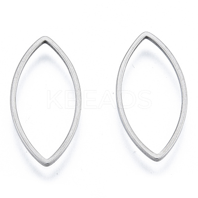 Non-Tarnish 201 Stainless Steel Linking Rings STAS-N090-T15-1-1