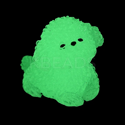 Dog Luminous Resin Display Decorations CRES-D022-02C-1