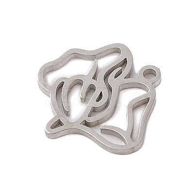 Non-Tarnish 304 Stainless Steel Pendants STAS-S139-06P-08-1