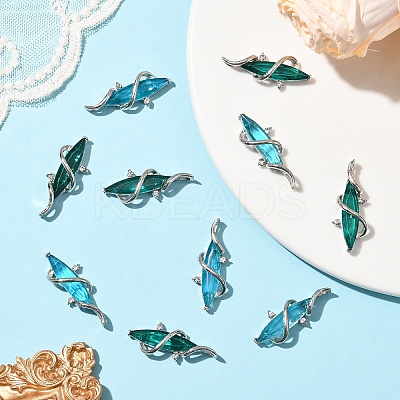 5Pcs Alloy Pendants FIND-YW0008-57A-1