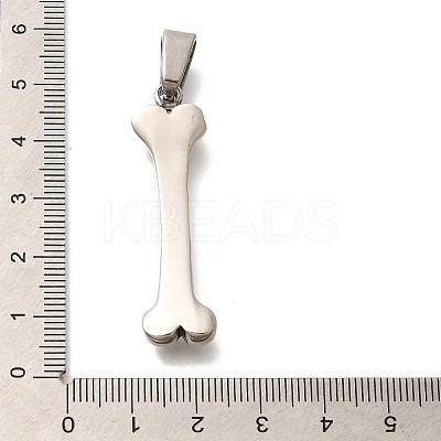 Anti-Tarnish 304 Stainless Steel Pendants STAS-Z110-45P-1