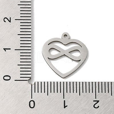 Non-Tarnish 201 Stainless Steel Pendants LS-STAS-E206-06P-01-1