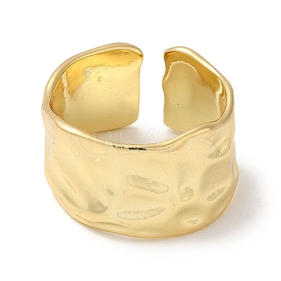 Brass Open Cuff Rings LS-RJEW-Q778-30G-1