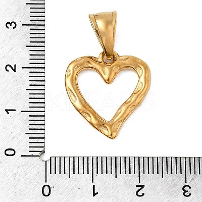 304 Stainless Steel Pendants STAS-B167-02G-1