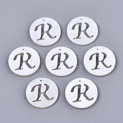 Natural Freshwater Shell Charms X-SHEL-S276-119R-1