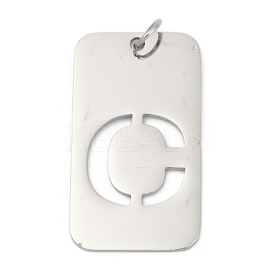 304 Stainless Steel Pendants LS-STAS-M115-01P-C-1