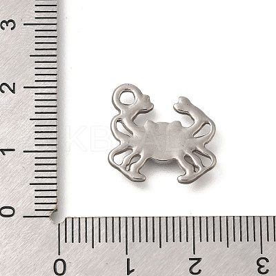 Anti-Tarnish 304 Stainless Steel Pendants STAS-M075-08P-1