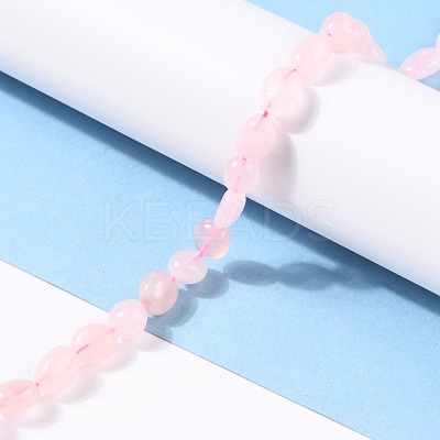 Natural Madagascar Rose Quartz Beads Strands G-G018-13B-1