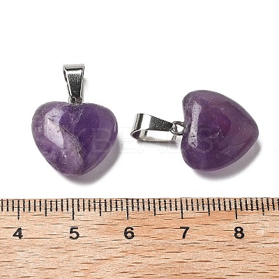 Natural Amethyst Pendants G-I311-A18-1