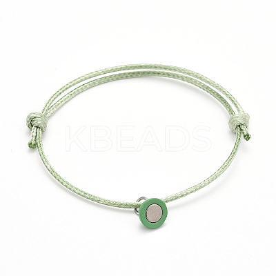 Adjustable Magnetic Bracelet for Couples BJEW-JB06190-05-1