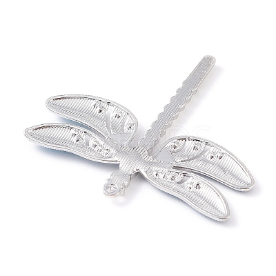 Alloy Enamel Dragonfly Big Pendants X-ENAM-L034-10P-1