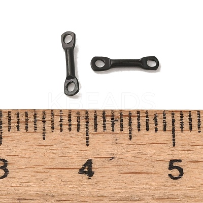 304 Stainless Steel Connector Charms STAS-Q323-04A-B-1