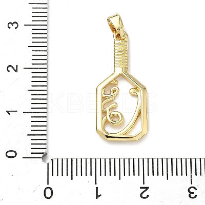 Brass Pendants KK-C156-17G-1