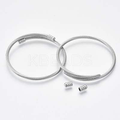 Alloy Cuff Bangles Making PALLOY-N158-035P-1