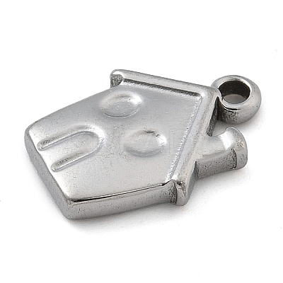 Anti-Tarnish 304 Stainless Steel Charms STAS-M084-01D-P-1
