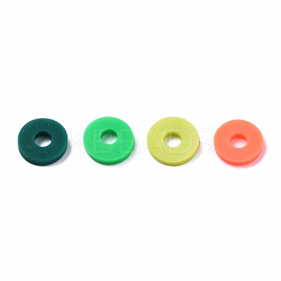 Handmade Polymer Clay Beads CLAY-T019-02B-37-1