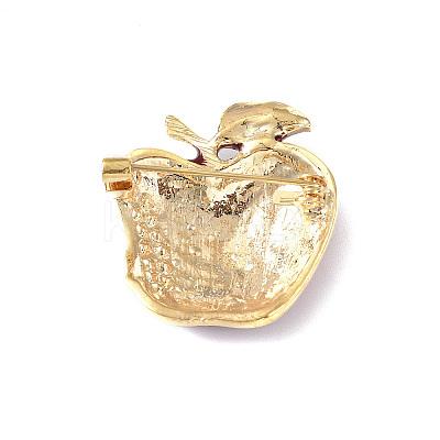 Christmas Theme Rhinestone Brooch Pin JEWB-D061-01KCG-04-1