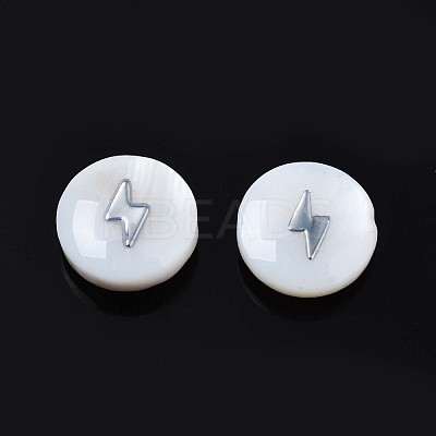 Natural Freshwater Shell Beads SHEL-N003-22-02P-1