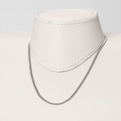Tarnish Resistant 316 Surgical Stainless Steel Venetian Chains Necklaces NJEW-JN01293-02-1