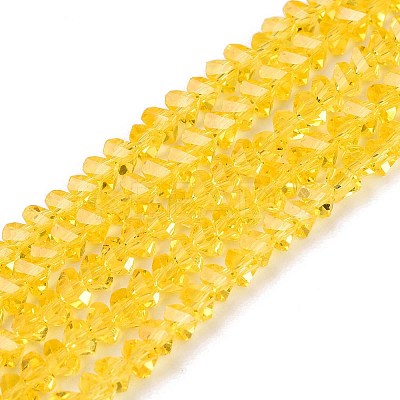 Transparent Glass Beads Strands GLAA-N018-3mm-04-1