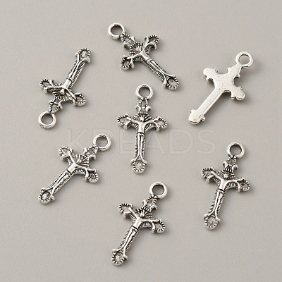 Tibetan Style Alloy Pendants FIND-CJC0007-42F-1