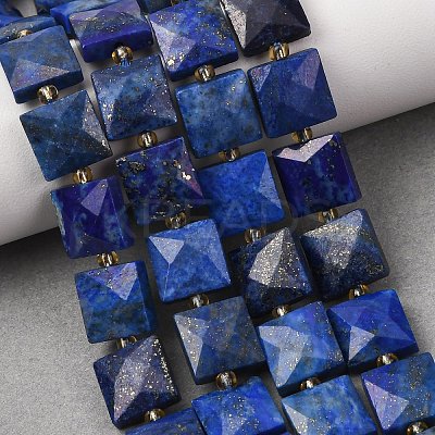 Natural Lapis Lazuli Beads Strands G-F839-A34-01-1