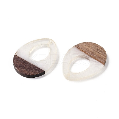 Resin & Wood Pendants LS-WOOD-F015-17F-1
