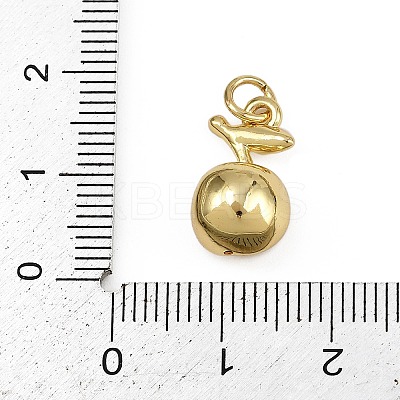 Brass Micro Pave Cubic Zirconia Pendants KK-D409-24G-1