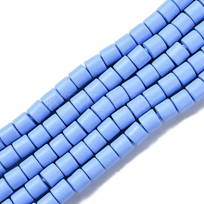 Handmade Polymer Clay Bead Strands CLAY-ZX006-01-93-1