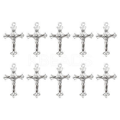 10Pcs Zinc Tibetan Style Alloy Pendants FIND-YW0002-11-1