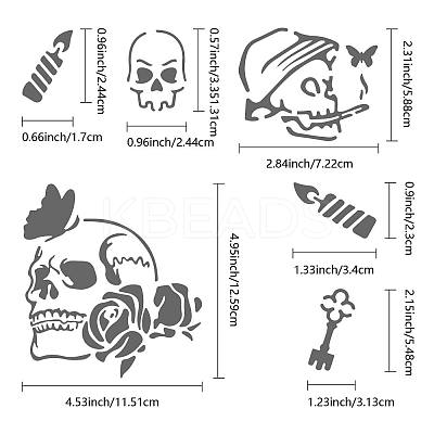 Stainless Steel Cutting Dies Stencils DIY-WH0238-061-1