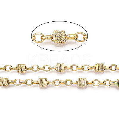 Brass Twist Knot Lock Link Chains CHC-T016-17G-1